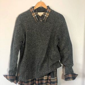 Old Navy Knit Grey Sweater Size M